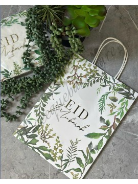 EID MUBARAK LEAFY GIFT BAG